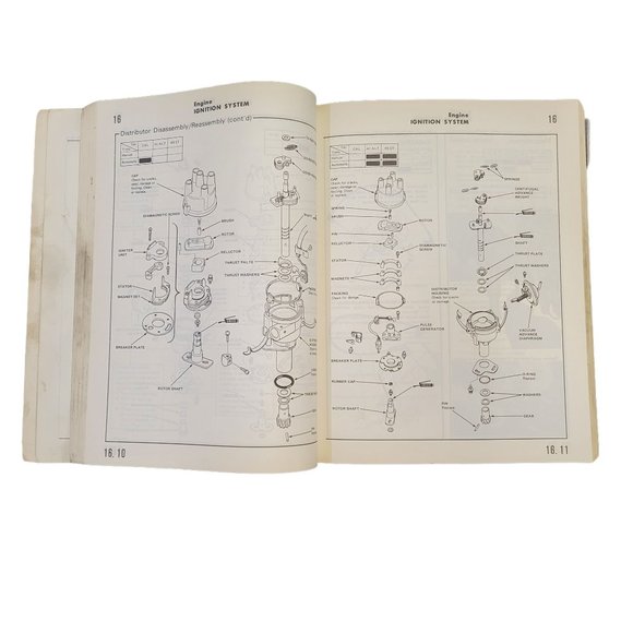 1980 Honda Accord Service Manual Automotive Repair Shop Book First Edition - Picture 9 of 12